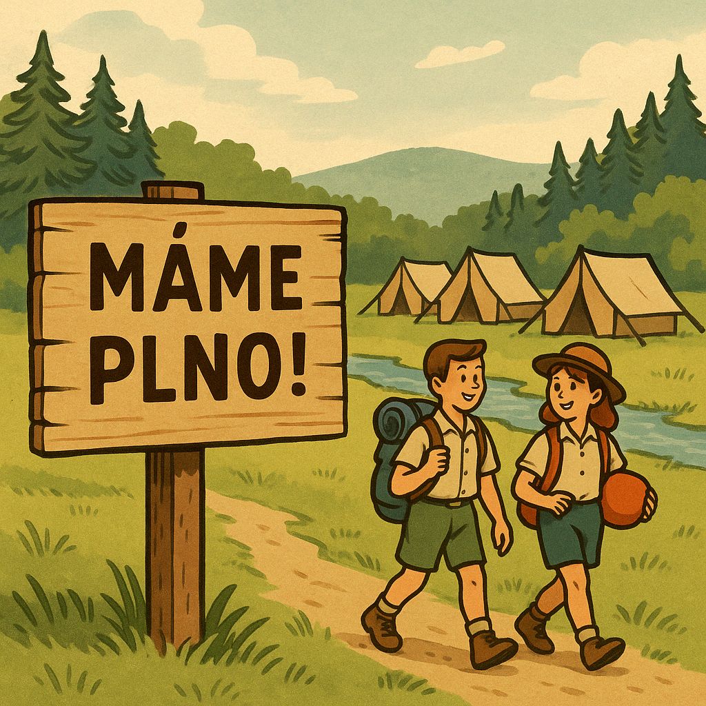 Tábor 2025 - Máme plno!